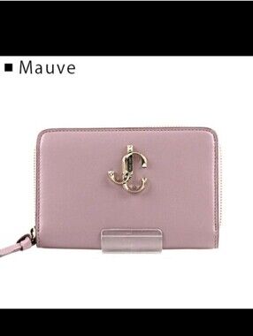 Jimmy Choo ★ Logo Leather Wallet